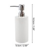 Unique Bargains Simple Cylindrical Soap Pump Dispenser for Bathroom 300ml 1 Pc - 4 of 4