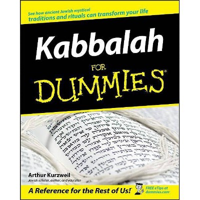 Kabbalah for Dummies - (For Dummies) by  Arthur Kurzweil (Paperback)