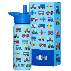 Wildkin 18 oz Stainless Steel Insulated Water Bottle for Kids - 1 of 4