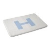 Deny Designs April Lane Art Block Monogram Memory Foam Bath Mat - 2 of 4