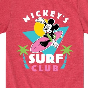 Boys' - Disney - Mickey's Surf Club Short Sleeve Graphic T-Shirt - 1 of 4