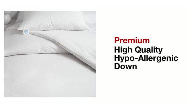 Responsible Down Standard Deluxe White Duck Down Full/Queen Comforter, 2 of 5, play video