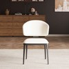 Gaoyangjiaju 31.88 Inch Upholstered Dining Chair with Metal Legs - 4 of 4