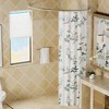 LunaLulinlk Curved Shower Curtain Rod 42-72" Adjustable Shower Rod for Bathroom, Silver - 4 of 4