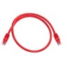 Monoprice Cat6 Ethernet Patch Cable - 2 Feet - Red | Network Internet Cord - RJ45, Stranded, 550Mhz, UTP, Pure Bare Copper Wire, 24AWG - 4 of 4