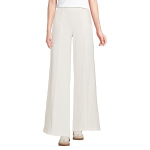 Lands' End Women's Starfish High Rise Palazzo Pants - 1 of 3