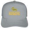 Official George Mason University Primary Logo Foam Snapback Trucker Hat - for Men and Women Grey, Grey, One Size - 2 of 4