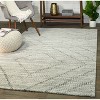 6'7"x9' Sienna Transitional Geometric Rug Gray - Balta Rugs: Vola 6x9 Low Pile, Fade & Stain-Resistant, Indoor Use - 2 of 4