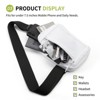Unique Bargains Small Anti Theft Crossbody Sling Backpack Nylon Chest Bag Fanny Pack 1 Pc - 4 of 4
