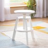 Guidecraft Design Studio – White: 3-in-1 Kids Art Table & Stool, Writing, Painting & Drafting Table w/ Craft Storage & Bins, Art Easel with Paper Roll - 3 of 4