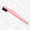 Unique Bargains Portable 2 In1 Stainless Steel Eyebrow Shaping Tool 1 Pc - 2 of 4