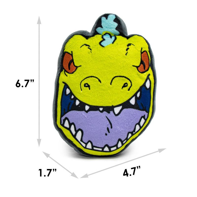 Buckle-Down Dog Toy Squeaker Plush - Rugrats Reptar Roar Face, 5 of 6