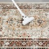 Boho Vintage Soft Area Rug – Machine Washable Low Pile Non-Slip Style. For Living Room, Bedroom, Dining Room - 2 of 4