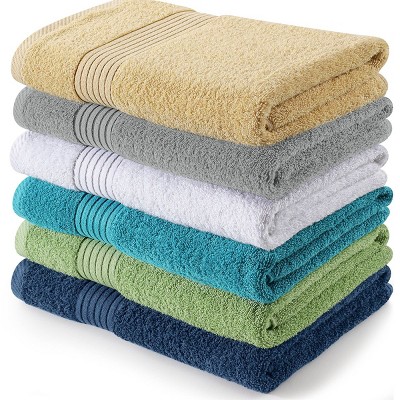 Craft 6-Pack Bath Towel Set 27" x 54"