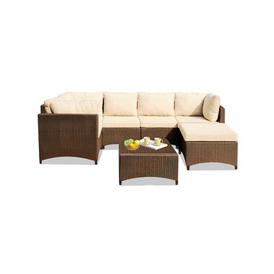 Studio Shine Collection 3pc with Modular Sectional Sofa & Coffee Table - W Unlimited