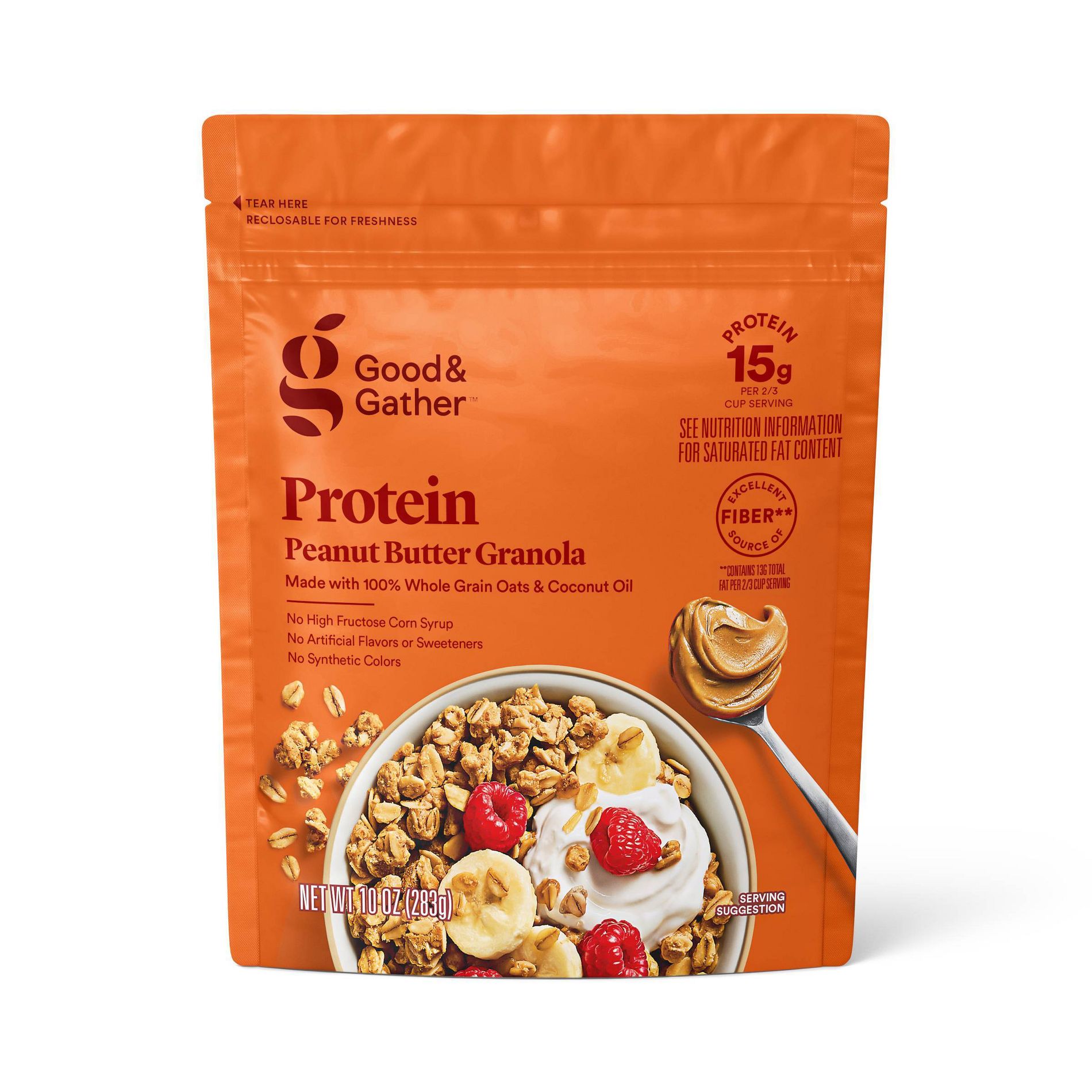 Peanut Butter Protein Granola - 10oz - Good & Gather™