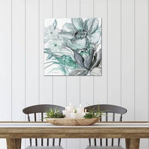 iCanvas Seaglass Garden II Teal and Blue by Elizabeth Franklin Canvas Print Wall Art - 1 of 3