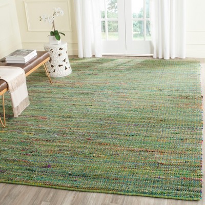Nantucket Green Hand-Tufted Wool 8' x 10' Area Rug