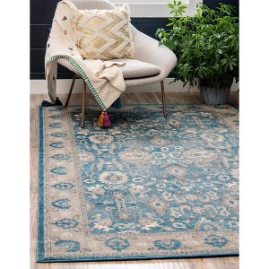 Unique Loom    Salzburg Gaisberg Area Rug - 1 of 4