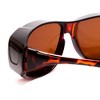Calabria 7664 Unisex Medium NIGHT DRIVER Fitover Sunglasses in Tortoise/Copper - Frame(Width:146mm/Height:47mm) - 4 of 4