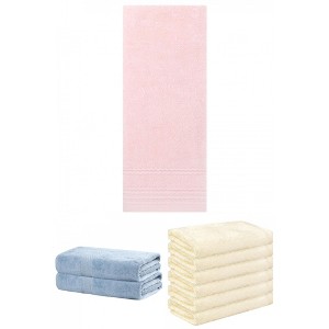 REGALWOVEN Striped Soft Absorbent Bathroom Cotton Towel Set 3 Pcs - 1 of 4