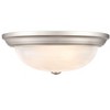 Millennium Lighting 3 - Light Flush Mount in  Satin Nickel - 4 of 4