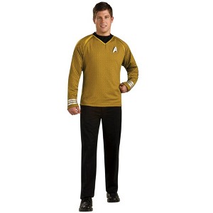 Rubies Men's Star Trek Grand Heritage Captain Kirk Costume Shirt - 1 of 2