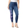 Roaman's Women's Plus Size 360° Stretch Jegging - 4 of 4