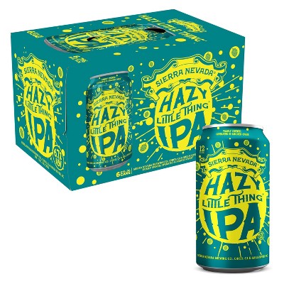 Sierra Nevada Hazy Little Thing IPA Beer - 6pk/12 fl oz Cans
