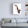 Trademark Fine Art -Mark Ashkenazi 'Saxophone II' Canvas Art - 2 of 4