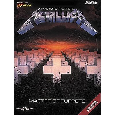 Hal Leonard Metallica Master of Puppets Guitar Tab Songbook