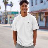 Dalix Mens Astronaut Heavy Weight Cotton Tee - 3 of 4