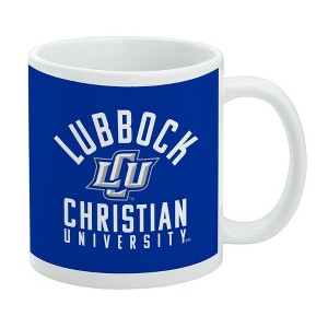 Lubbock Christian University Chaparrals Logo Ceramic Coffee Mug Novelty Gift Mugs for Coffee Tea and Hot Drinks 11oz White - 1 of 4