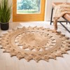 Natural Fiber NFB246 Hand Woven Area Rug  - Safavieh - 2 of 3