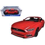 2015 Ford Mustang GT 5.0 Red 1/18 Diecast Model Car by Maisto