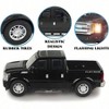 RC Ford F - 350 Super Duty Toy Pickup Truck, 1: 28 Scale Remote Control Car, Black - 2 of 4