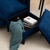 Convertible L-Shaped Sectional Sofa with Storage Ottoman, Modern 3-Seater Couch for Living Room, Bedroom or Small Spaces - 2 of 4