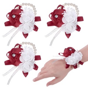 Unique Bargains Durable Elastic Fashion Trend Lightweight Wrist Corsage - 1 of 4