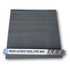 Main Access Large 36 x 36 Inch Pool Step Ladder Guard Mat with Smart Step 24 Inch Wide Adjustable Swimming Pool Entrance with Hand Rail - 2 of 4