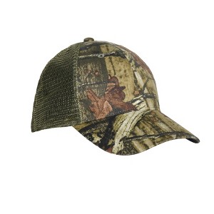 Hat Cap Camo Mesh Hunting Trucker Washed Polo Style Baseball Visor Summer Mens - Tirrinia - 1 of 4