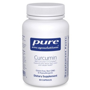 Pure Encapsulations Curcumin - 500 mg - Supports Joint Health & Liver Health - Curcuma Longa Capsule - Non-GMO & Vegan - 60 Capsules - 1 of 4