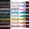 KINGART Liquid Chalk Markers, 8 Metallic Colors - 2 of 4