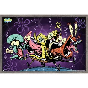 Trends International Nickelodeon Spongebob 25th - Scream Framed Wall Poster Prints - 1 of 4