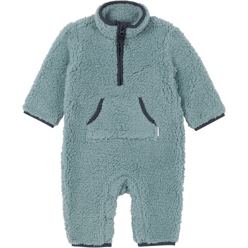 Gerber Baby Gender Neutral Fleece Romper - image 1 of 4