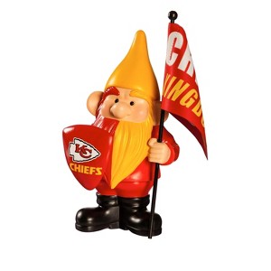 Evergreen Kansas City Chiefs, Flag Holder Gnome - 1 of 2