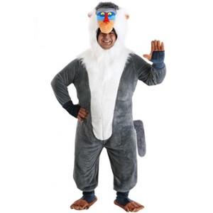 HalloweenCostumes.com Adult Plus Size Disney The Lion King Rafiki Costume | Disney Costumes - 1 of 4