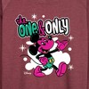 Women's - Disney - The One And Only Lightweight French Terry Wide Neck Long Sleeve Shirt - 2 of 4