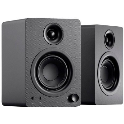 Monoprice Dt-3 50-watt Multimedia Desktop Powered Speakers, 40 Watts ...