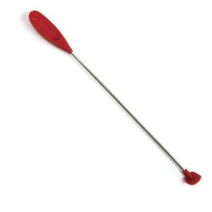 Norpro 9" Silicone Mini Spatula & Jar Scraper Scoop - Helps Get Every Last Bit - 1 of 2