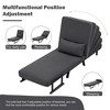 AndMakers 26 in. Polyester Single Size Sofa Bed - 4 of 4
